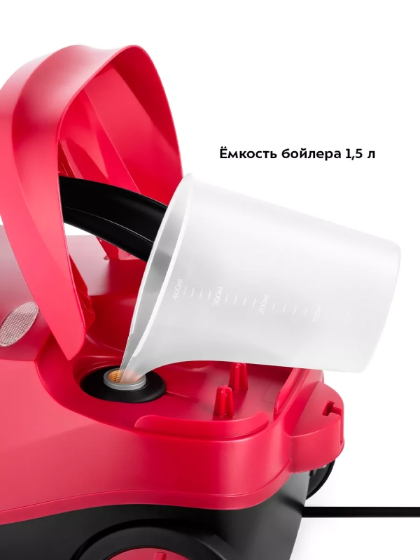 Пароочиститель для дома КТ-9184 (2 в 1) - 2300 Вт