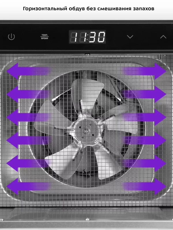 Сушка для овощей и фруктов электрическая КТ-1964 - 600 Вт Сушка для овощей и фруктов электрическая КТ-1964 - 600 Вт