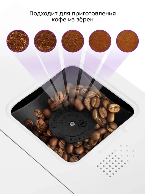 Автоматическая кофемашина КТ-7465 - 1480 Вт Автоматическая кофемашина КТ-7465 - 1480 Вт