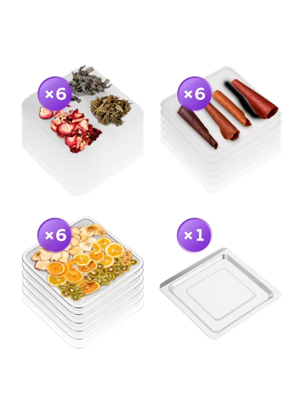 Сушилка для овощей и фруктов электрическая КТ-4901 - 500 Вт