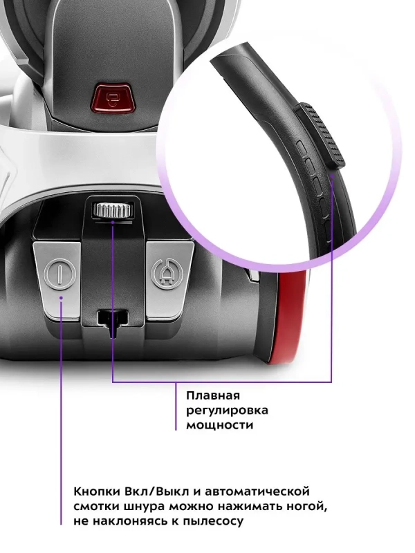 Пылесос для дома КТ-5152 - 700 Вт Пылесос для дома КТ-5152 - 700 Вт