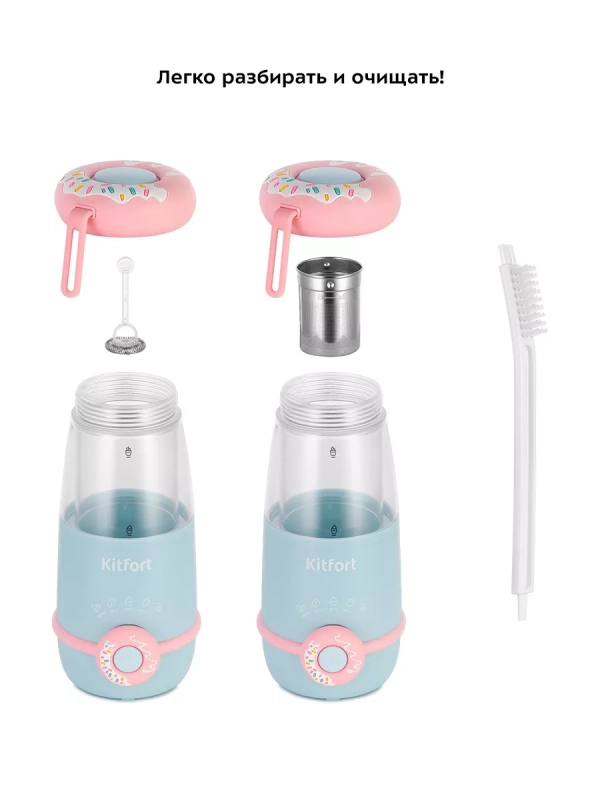 Капучинатор электрический КТ-7244 (4 в 1) - 300 Вт Капучинатор электрический КТ-7244 (4 в 1) - 300 Вт