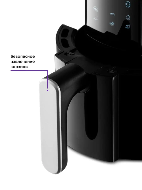 Аэрогриль электрический КТ-2225 - 1,9 л 1000 Вт Аэрогриль электрический КТ-2225 - 1,9 л 1000 Вт