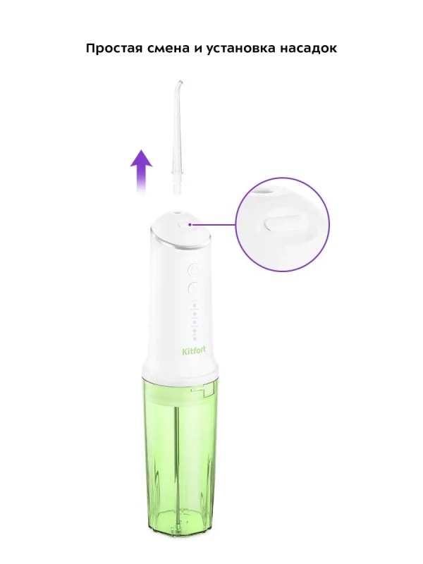 Ирригатор для зубов портативный КТ-2941 - 8 Вт