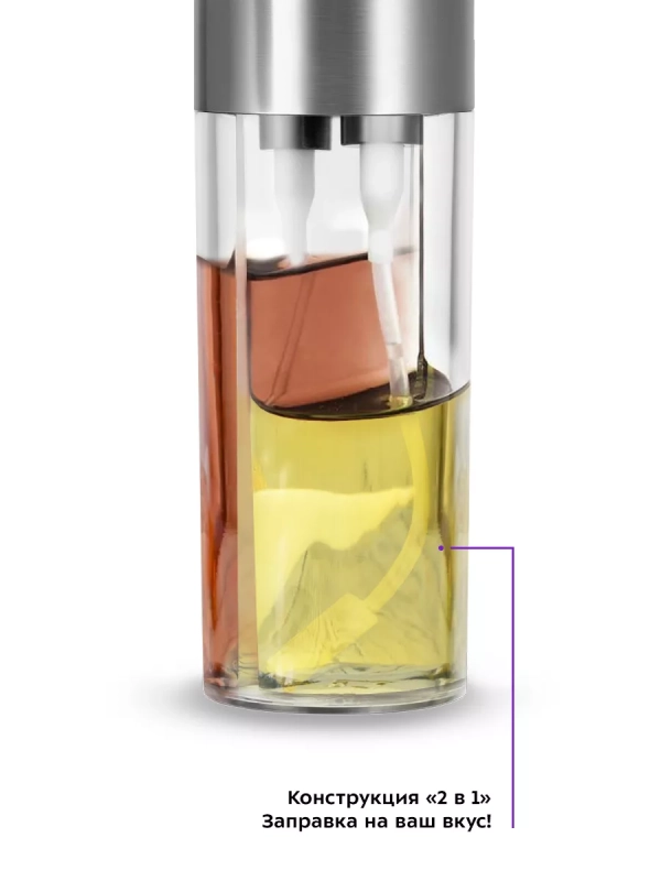 Дозатор для масла и уксуса с распылителем КТ-6016