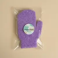 Мочалка - варежка массажная Доляна, 18&times;12 см, МИКС