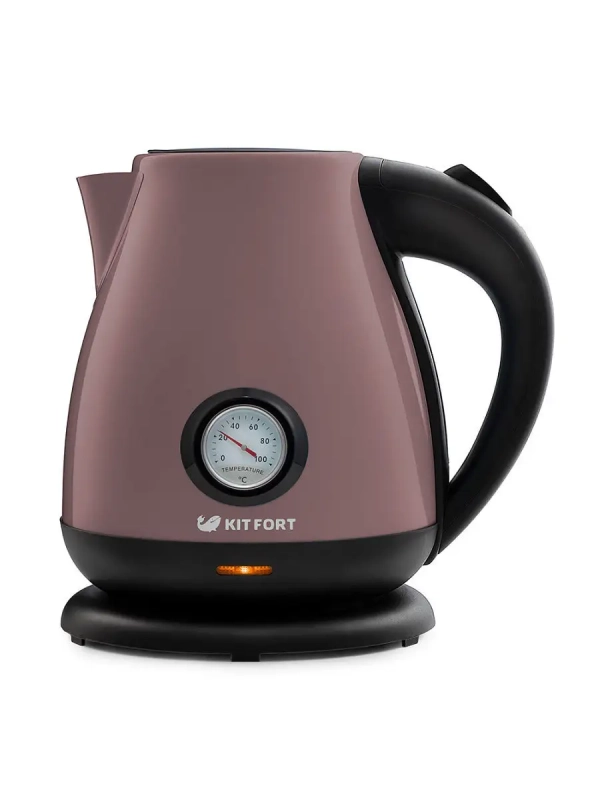 Чайник электрический металлический КТ-642 - 1.7 л Чайник электрический металлический КТ-642 - 1.7 л