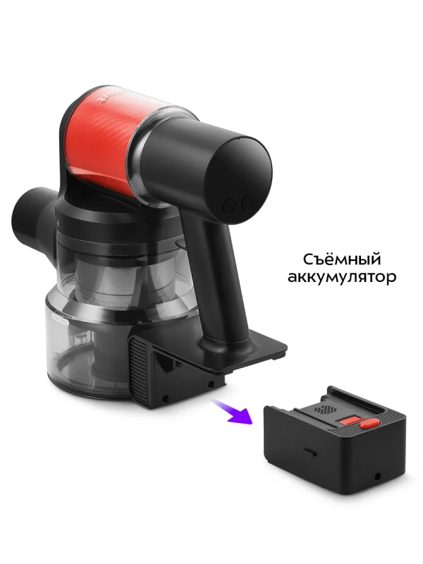 Вертикальный беспроводной пылесос КТ-5389 - 450 Вт Вертикальный беспроводной пылесос КТ-5389 - 450 Вт
