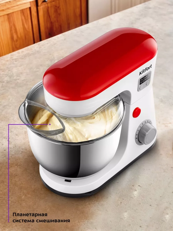 Планетарный миксер кухонный электрический КТ-3494 Планетарный миксер кухонный электрический КТ-3494