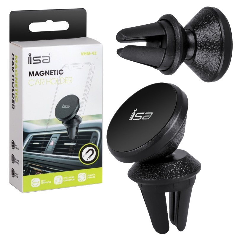 Автодержатель VHМ-42 магнитный ISA Автодержатель VHМ-42 магнитный ISA