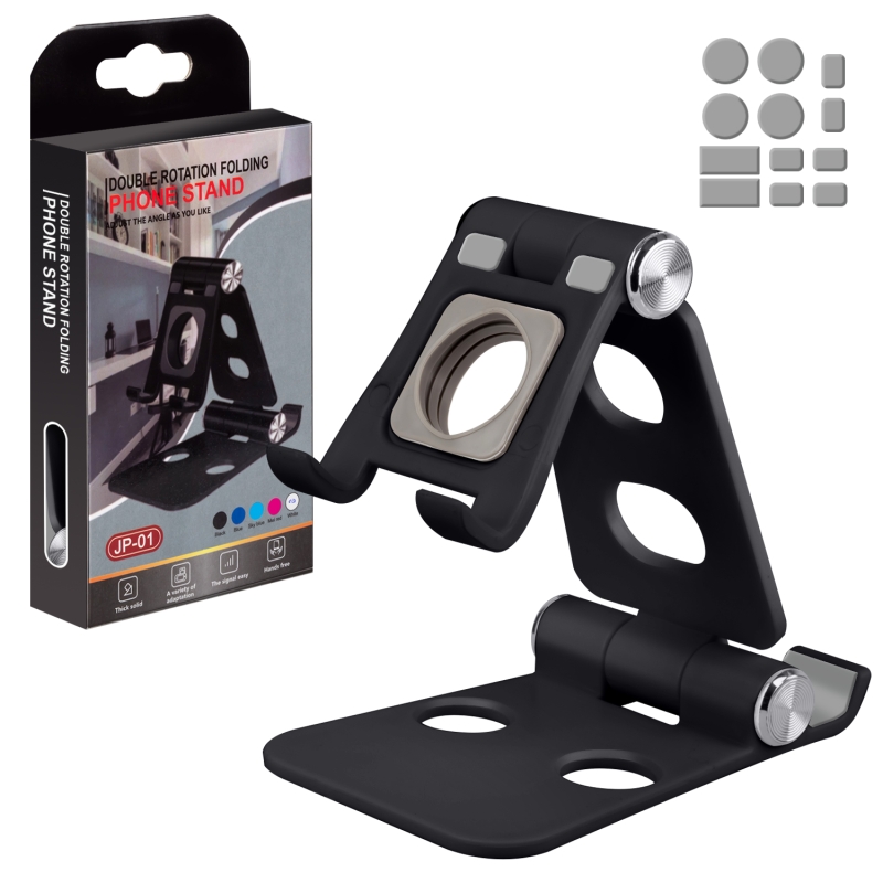 Держатель телефона двойное вращение складывание JP-01 белый (300шт/кор) Держатель телефона двойное вращение складывание JP-01 белый (300шт/кор)