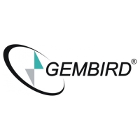 Клавиатура Gembird KB-8355U, проводная, мембранная, 104 клавиши, USB, белая