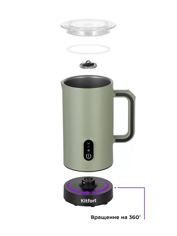 Капучинатор электрический вспениватель молока КТ-7272