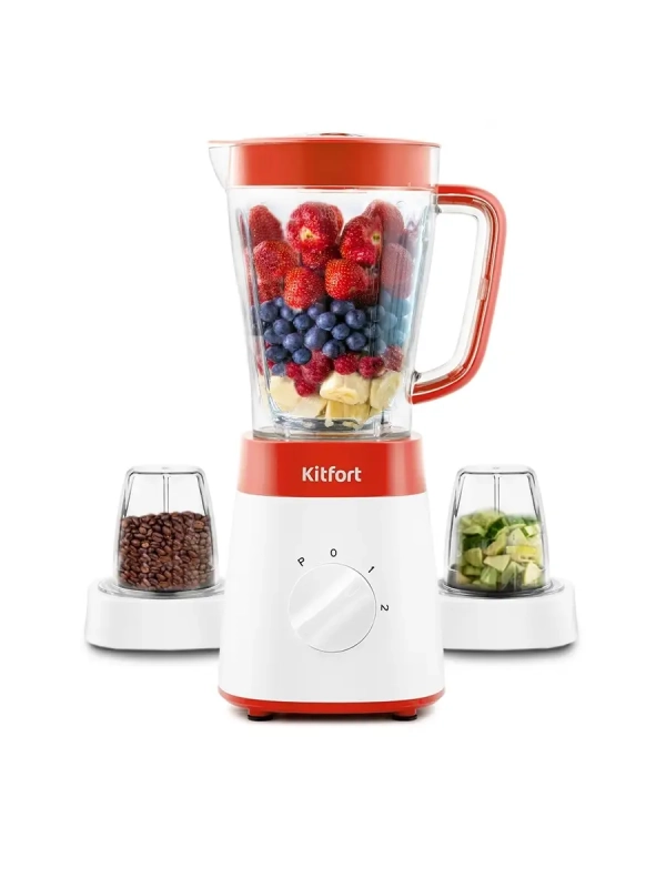 Блендер стационарный с чашей КТ-3031 (3 в 1) - 500 Вт Блендер стационарный с чашей КТ-3031 (3 в 1) - 500 Вт