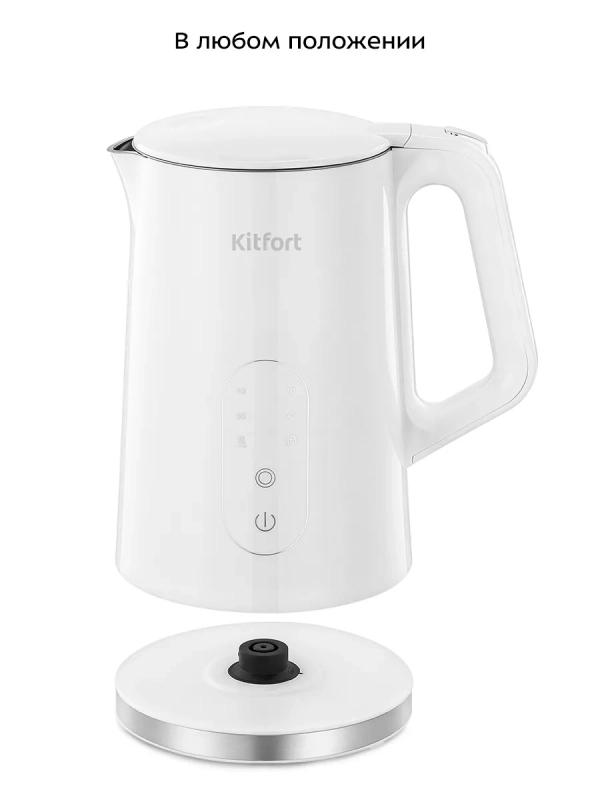 Чайник электрический с терморегулятором КТ-6702 - 1,7 л