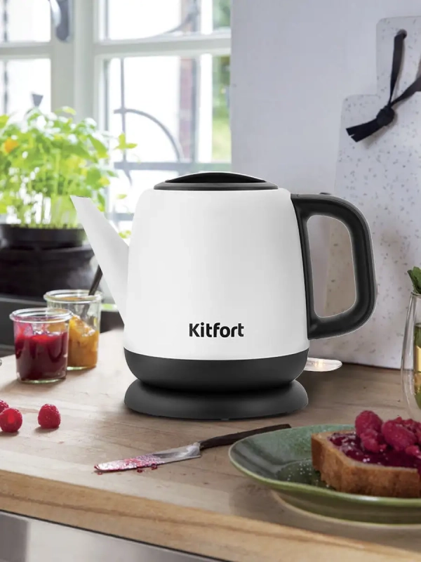 Чайник электрический маленький КТ-6112 - 1 л Чайник электрический маленький КТ-6112 - 1 л