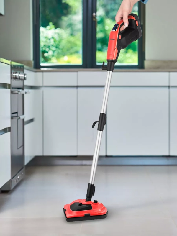 Паровая швабра с насадками КТ-1053 - 1300 Вт - 360 мл Паровая швабра с насадками КТ-1053 - 1300 Вт - 360 мл