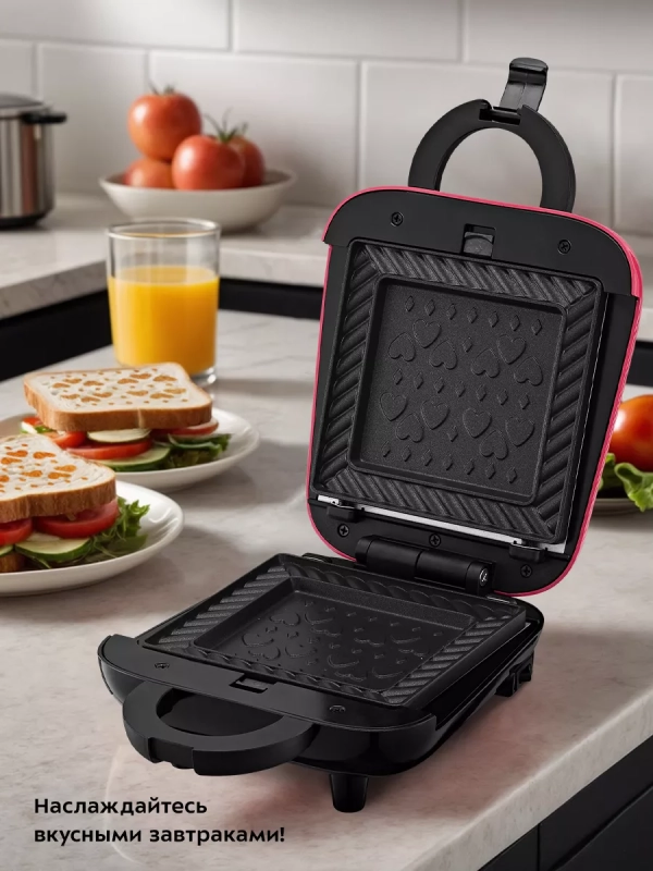Вафельница электрическая КТ-3684 (2 в 1) - 460 Вт Вафельница электрическая КТ-3684 (2 в 1) - 460 Вт