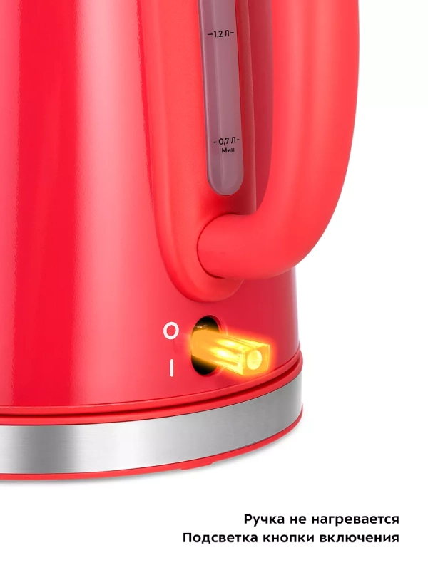 Чайник электрический металлический КТ-6665 - 1.7 л Чайник электрический металлический КТ-6665 - 1.7 л