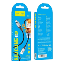 Кабель X92 USB на Lightning 3M 2.4A HOCO черный