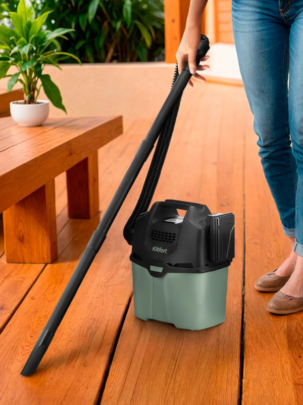 Аккумуляторный пылесос для дома КТ-5196 - 200 Вт Аккумуляторный пылесос для дома КТ-5196 - 200 Вт