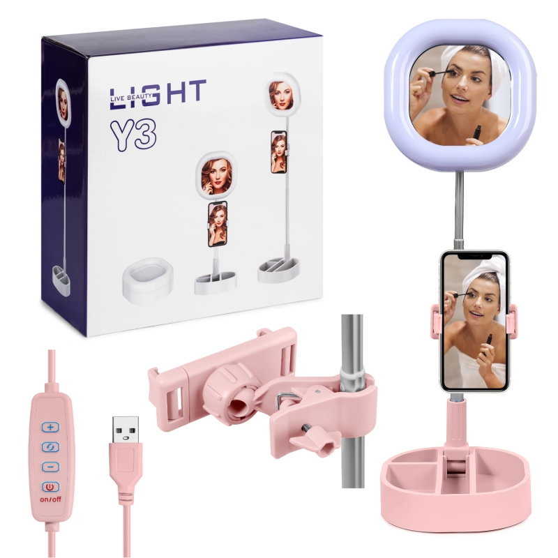 Селфи кольцо Y3 розовый Селфи кольцо Y3 розовый