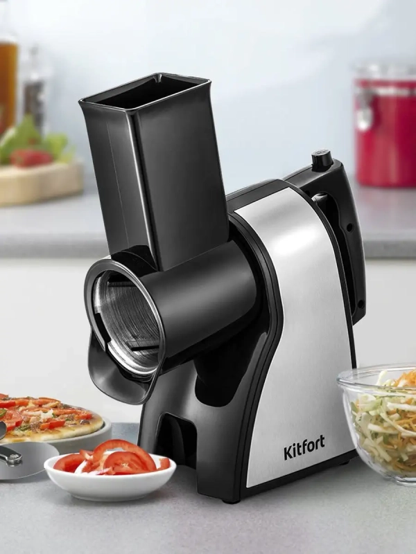 Электрическая терка для овощей КТ-1392 - 350 Вт Электрическая терка для овощей КТ-1392 - 350 Вт