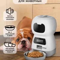 Кормушка для кошек автокормушка для собак КТ-6361