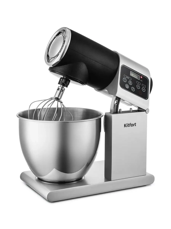 Цельнометаллический планетарный миксер КТ-3038 - 1500 Вт Цельнометаллический планетарный миксер КТ-3038 - 1500 Вт