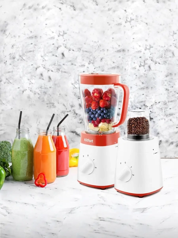 Блендер стационарный с чашей КТ-3031 (3 в 1) - 500 Вт Блендер стационарный с чашей КТ-3031 (3 в 1) - 500 Вт