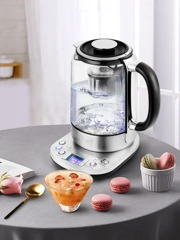 Чайник электрический стеклянный КТ-6116 - 1.7 л Чайник электрический стеклянный КТ-6116 - 1.7 л