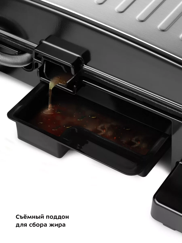 Электрогриль КТ-3601 двусторонний гриль электрический 2000Вт Электрогриль КТ-3601 двусторонний гриль электрический 2000Вт