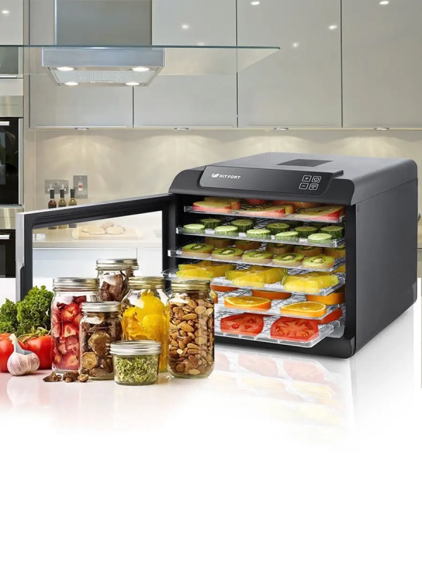 Дегидратор для овощей фруктов пастилы 500Вт КТ-1905