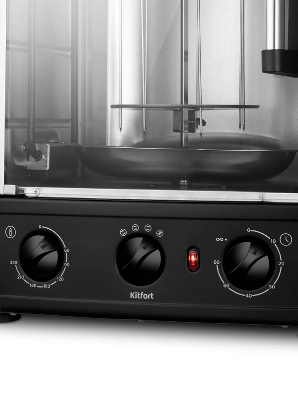 Электрошашлычница  Электрошашлычница "2 в 1" для дома 1500 Вт КТ-1409