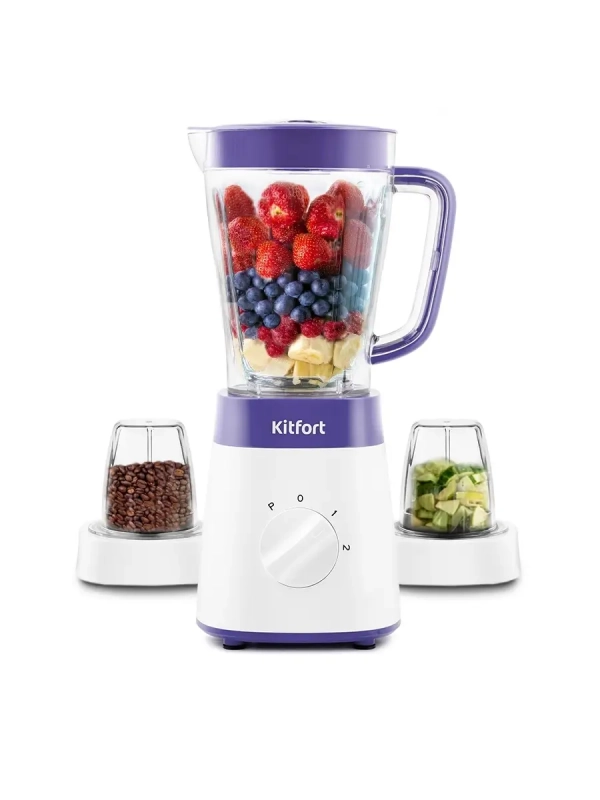 Блендер стационарный с чашей КТ-3031 (3 в 1) - 500 Вт Блендер стационарный с чашей КТ-3031 (3 в 1) - 500 Вт