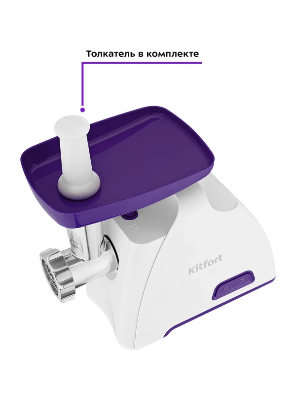 Мясорубка электрическая с насадками КТ-2112 - 1300 Вт Мясорубка электрическая с насадками КТ-2112 - 1300 Вт