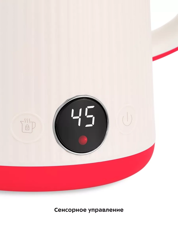 Чайник электрический металлический пластик КТ-6197 - 1.7 л Чайник электрический металлический пластик КТ-6197 - 1.7 л