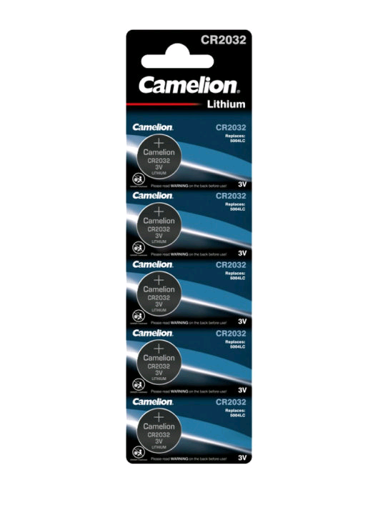 Батарейка Camelion CR2032 BL5 Lithium 3V Батарейка Camelion CR2032 BL5 Lithium 3V