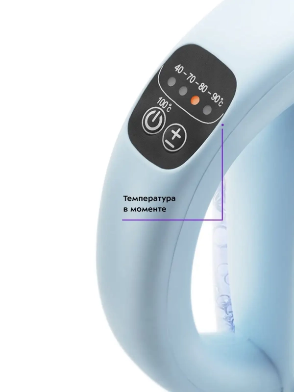 Стеклянный электрический чайник с подсветкой 1.7 л KT-640