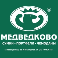 Сумка мужская «Медведково», цвет чёрный