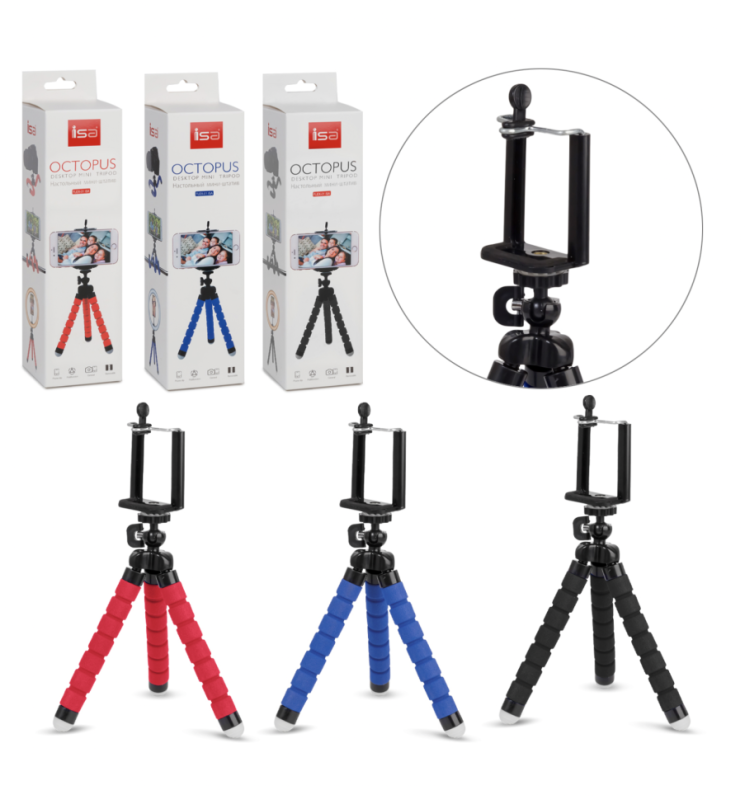 Настольный мини-штатив FLEX-01 черный Настольный мини-штатив FLEX-01 черный