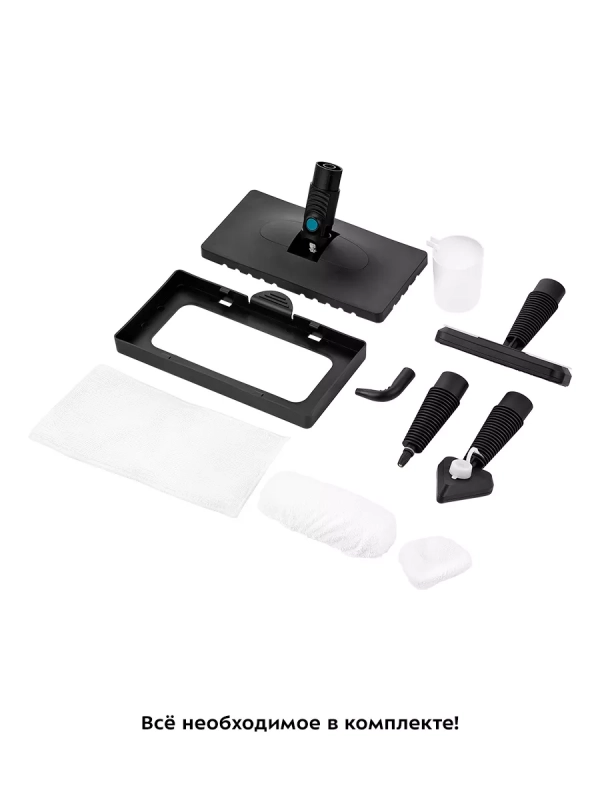 Паровая швабра с насадками КТ-1078 (2 в 1) - 1350 Вт Паровая швабра с насадками КТ-1078 (2 в 1) - 1350 Вт