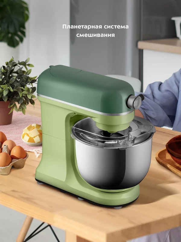 Планетарный миксер кухонный электрический КТ-3452 (3 в 1) Планетарный миксер кухонный электрический КТ-3452 (3 в 1)