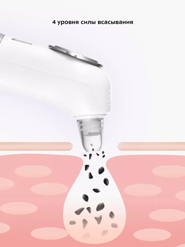 Вакуумный очиститель пор КТ-3126 чистка кожи лица