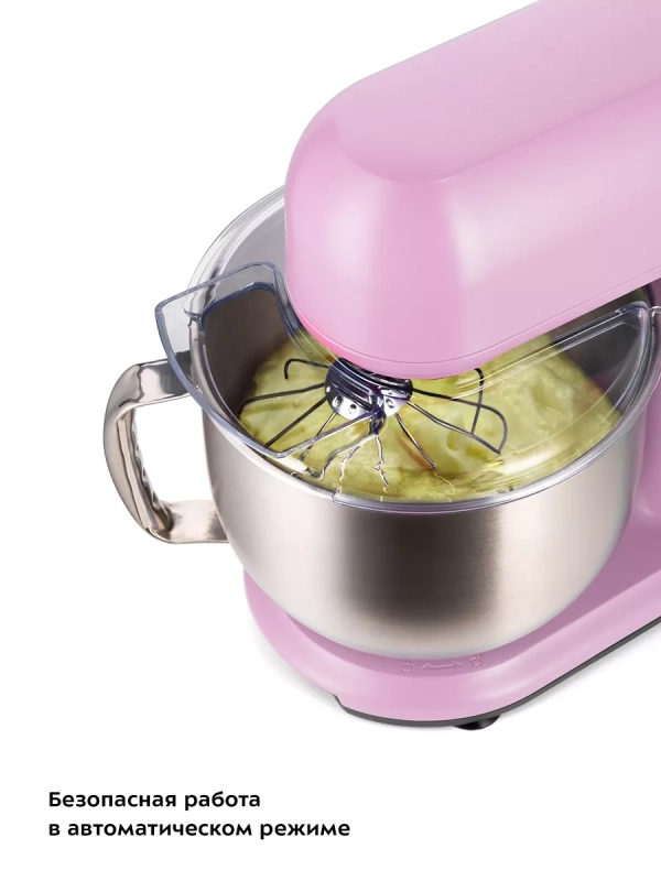 Цельнометаллический планетарный миксер КТ-3473 - 1500 Вт