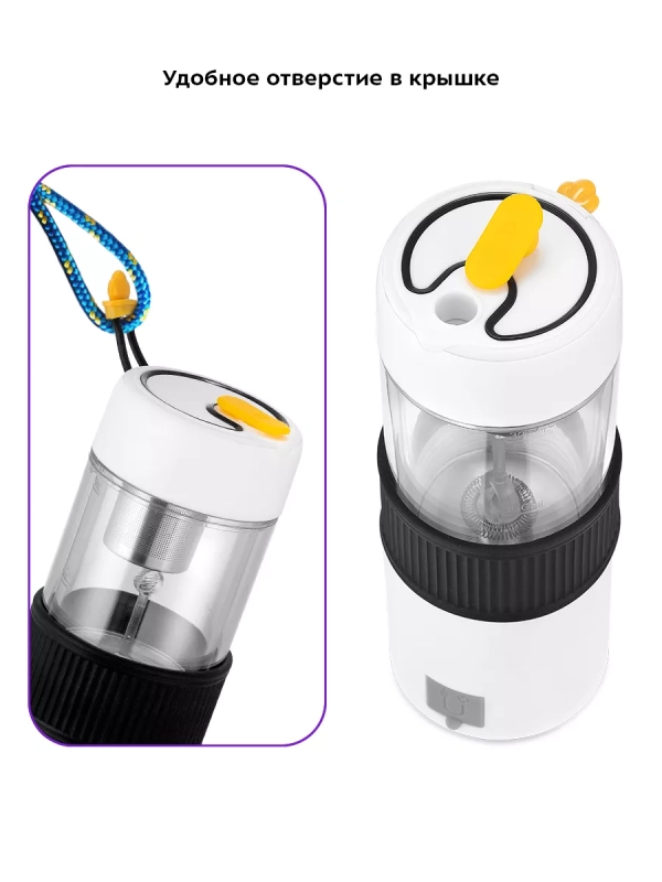 Капучинатор электрический КТ-7408 (4 в 1) - 300 Вт Капучинатор электрический КТ-7408 (4 в 1) - 300 Вт