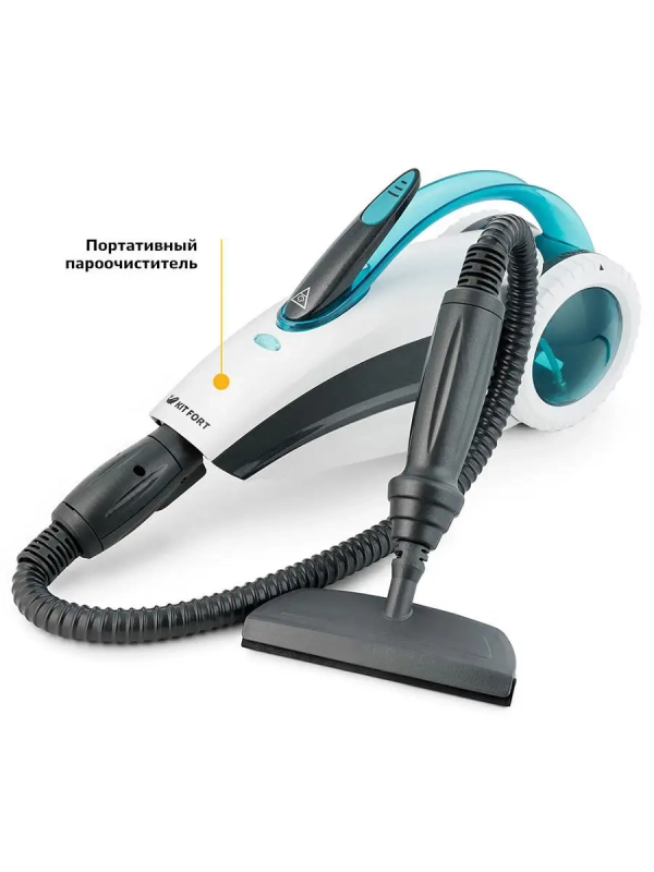 Паровая швабра с насадками КТ-1003 - 1500 Вт - 450 мл Паровая швабра с насадками КТ-1003 - 1500 Вт - 450 мл