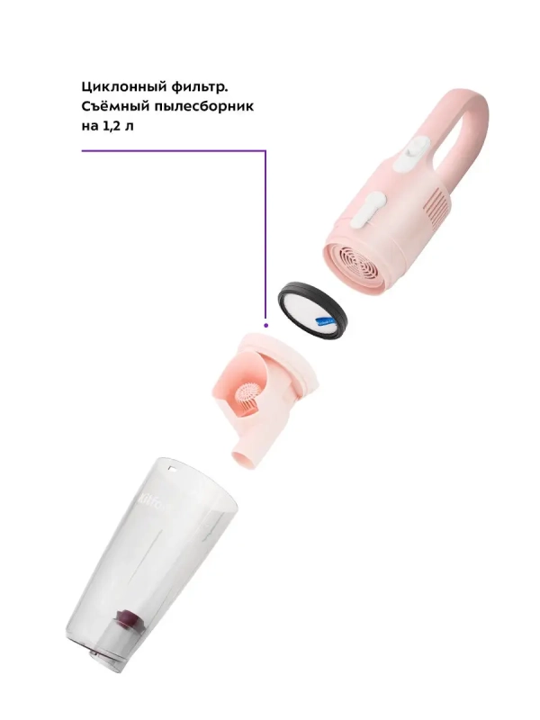 Пылесос для дома вертикальный ручной КТ-586 (2 в 1) - 600 Вт Пылесос для дома вертикальный ручной КТ-586 (2 в 1) - 600 Вт