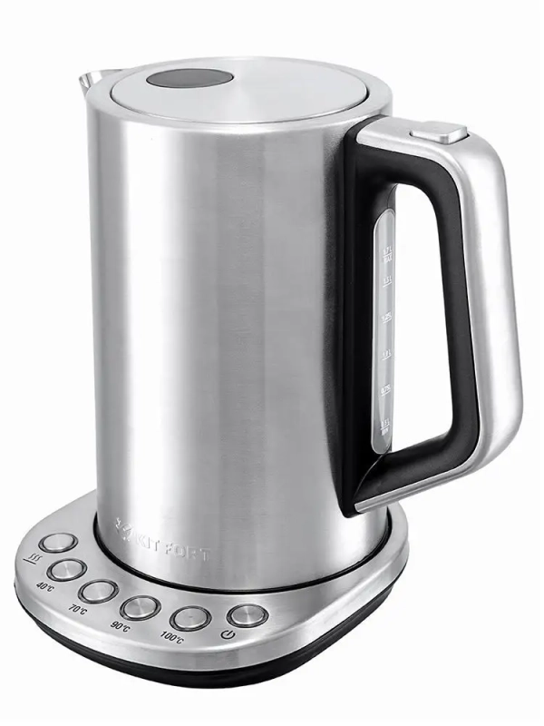 Чайник электрический металлический КТ-621 - 1.7 л