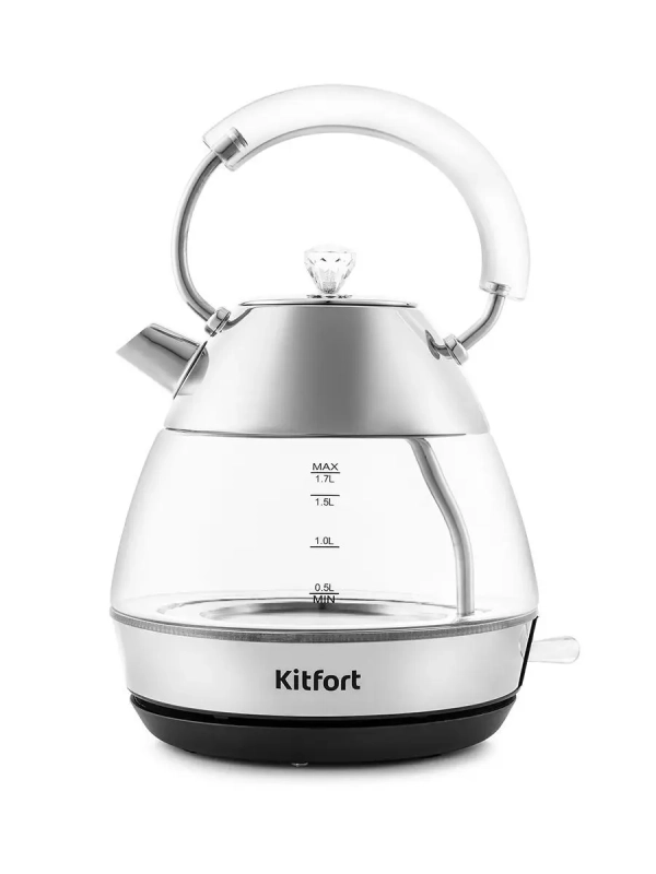 Чайник электрический стеклянный КТ-678 - 1.7 л Чайник электрический стеклянный КТ-678 - 1.7 л